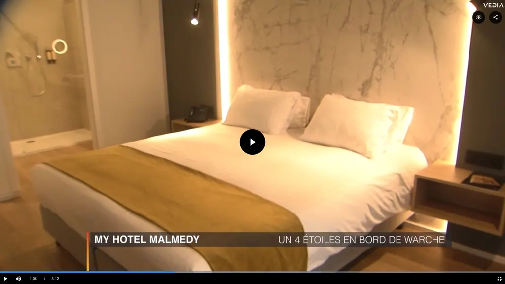 VEDIA : Visite en primeur de "MY Hotel Malmedy"